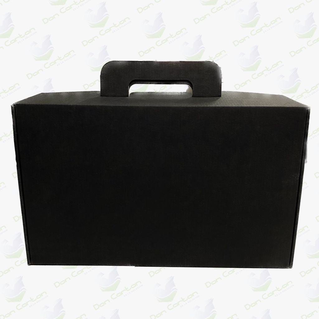 CAJA MALETIN NEGRO