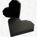 CAJA CORAZON C/T NEGRO