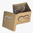 CUBO 22 KFT CORAZONES (PAQ DE 10 PZAS)