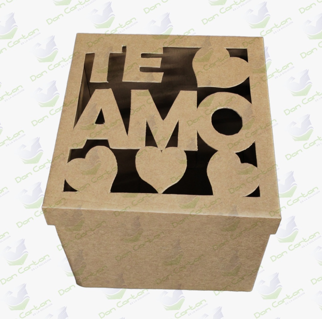 CUBO 22 KFT TE AMO (PAQ DE 10 PZAS)