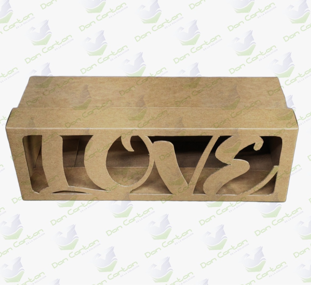 CAJA BAUL KFT LOVE (PAQ DE 10 PZAS)