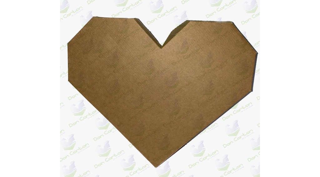 CAJA CORAZON GDE KFT (PAQ DE 10 PZAS)