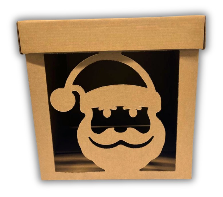 CUBO 22 KFT SANTA (PAQ DE 10 PZAS)