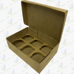 [DC0087] CUPCAKE 6 KFT C/INSERTO (PAQ DE 5 PZAS)