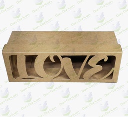 [DC0007] CAJA BAUL KFT LOVE (PAQ DE 10 PZAS)