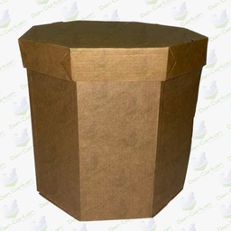 [DC0015] CAJA OCTAGONAL KFT (PAQ DE 10 PZAS)