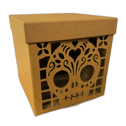 [CL0015] CUBO 30 KFT CALAVERA EN FONDO (PAQ DE 10 PEZAS)