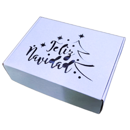 [CL0028] RELF 3 BCO FELIZ NAVIDAD (PAQ DE 5 PZAS)